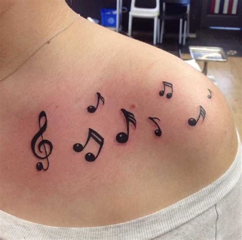 120+ Eye-Catching Music Note Tattoo – (New Ideas for 2021) - Tattoo ...