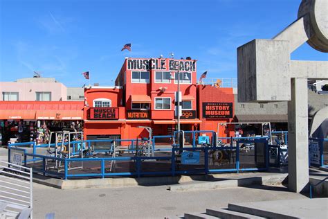 Historic Muscle Beach | Muscle beach, Beach, La fitness