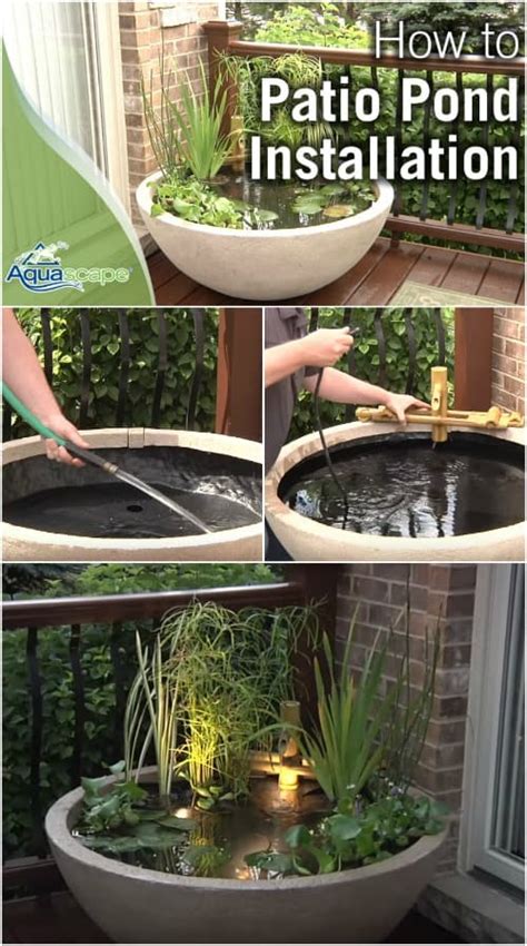 15 Lovely DIY Pond Designs