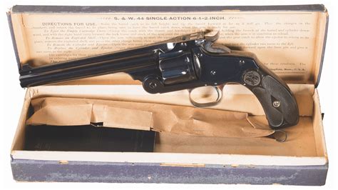 Smith & Wesson New Model No. 3 Target Revolver | Rock Island Auction