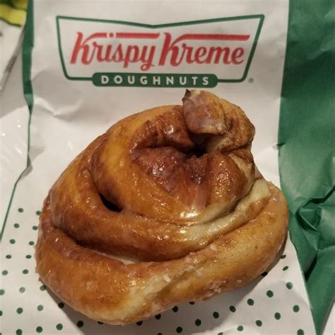 Original Glazed Cinnamon Roll @ Krispy Kreme on Eaten