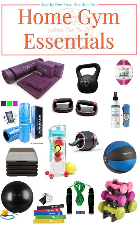 Healthy New Year, Healthier You - Home Gym Essentials | Anna Can Do It