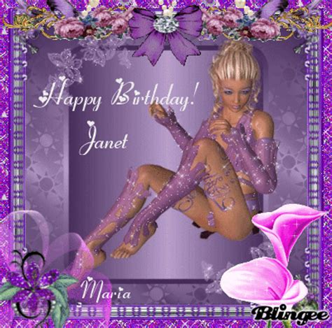 Happy Birthday! Janet Picture #85987978 | Blingee.com