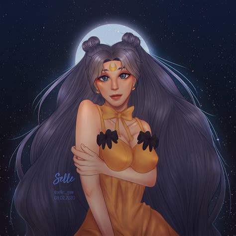 ArtStation - Luna | Sailor Moon (Fan Art)