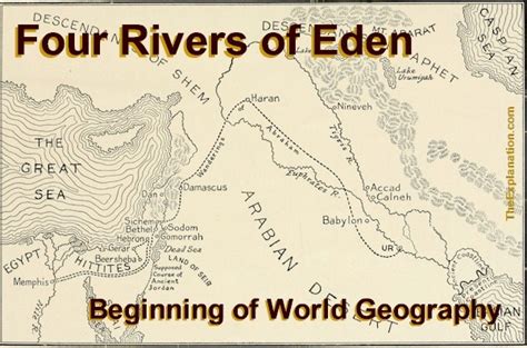 7 Pics The Four Rivers Of Garden Eden Elements And Review - Alqu Blog