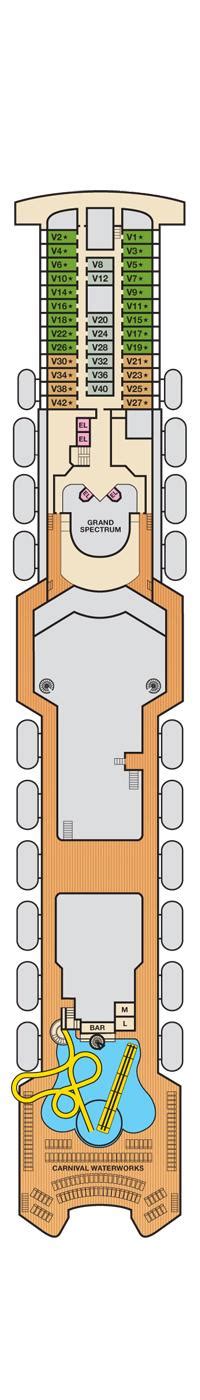 Carnival Fantasy Deck Plans