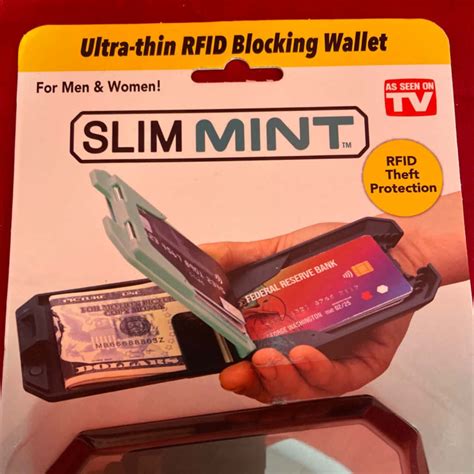 Slim mint RFID Blocking Wallet RRP $ 36.24 (s)