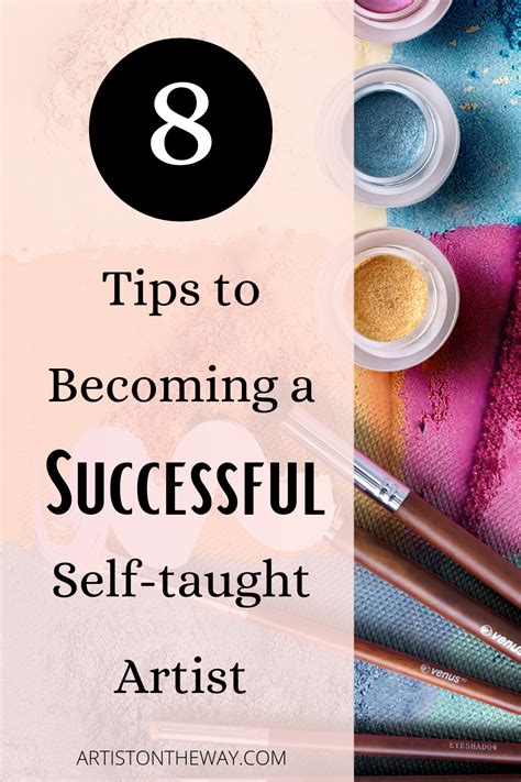 8 Tips to Becoming a Successful Self-Taught Artist | Artist at work ...