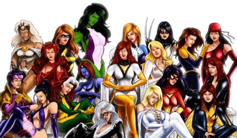 10 of Marvel’s Strongest Female Characters – A Place to Hang Your Cape