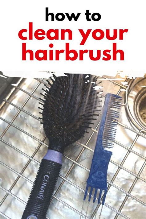 How to Clean your Hairbrush in 2021 | Cleaning, Clean hairbrush, Hair brush