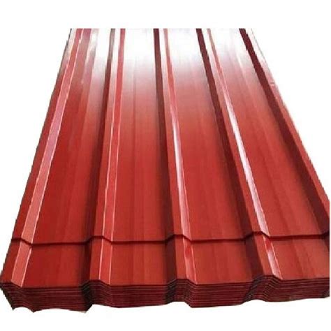 Aluminium Colour Coated Roofing Sheets, Thickness: 0.5mm at Rs 82/kg in ...