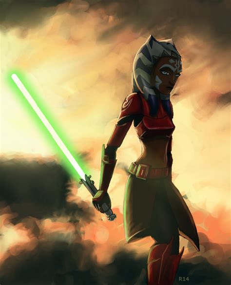 General Ahsoka- close up by Raikoh-illust on deviantART | Star wars ...