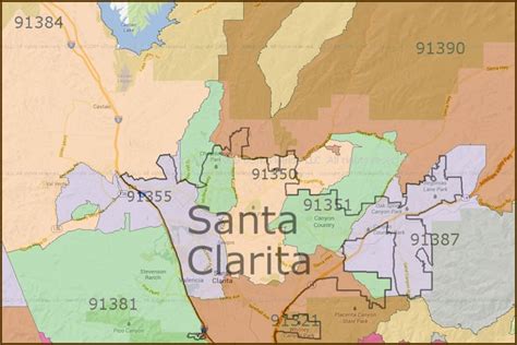 Santa Clarita Zip Codes