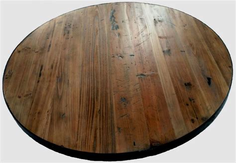 custom round wood table tops - Tianna Chun