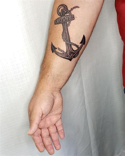 Top 51+ Best Navy Anchor Tattoo Ideas - [2021 Inspiration Guide]