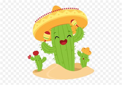 Cactus Clipart Fiesta Transparent Free For - Cactus Fiesta Clip Art Png ...