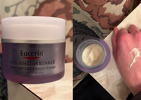 Eucerin Q10 Anti-Wrinkle + Pro Retinol Night Cream Review: A Great Anti ...