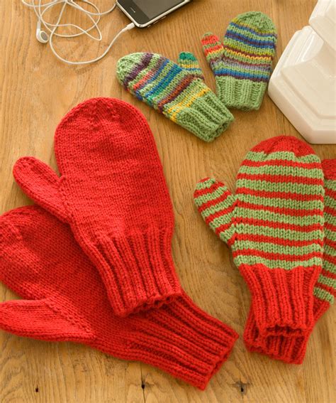 16 Free Knitting Patterns for Mittens | FaveCrafts.com