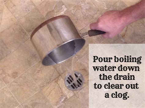 Best Way To Clear A Clogged Shower Drain - How To Unclog A Sink Shower ...