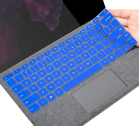 CaseBuy Premium Keyboard Cover for Microsoft Surface Pro 7 12.3" 2020 ...