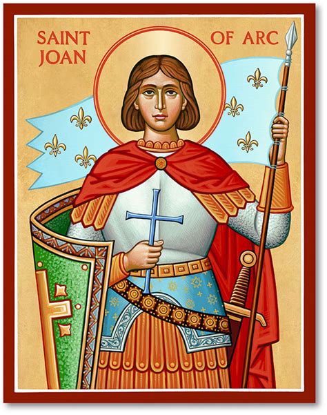 Women Saints: St Joan of Arc Icon | Monastery Icons