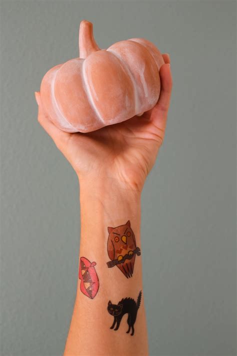 Printable Halloween Temporary Tattoos — Entertain the Idea