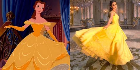 How Belle's Iconic Yellow Dress Was Made for Emma Watson | Yellow dress ...