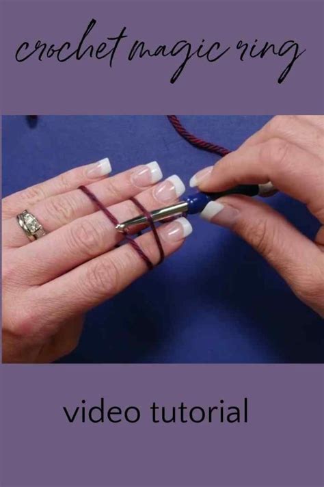 How to Crochet Magic Ring Tutorial - Marly Bird