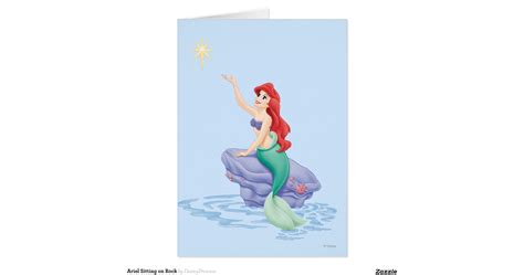 ariel_sitting_on_rock_greeting_card-r93a247612d2c4ac695e2db6d2ed3c1e3 ...