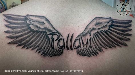 Attractive Wings Tattoo for Men & Women in 2021 - Jesu Tattoo Studio