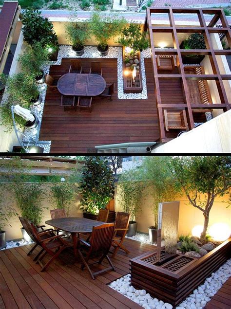 25 Inspiring Rooftop Terrace Design Ideas | Idee giardino terrazzo ...