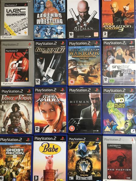 Massive lot of 70 PS2 Games - Includes Many Top Games - Playstation 2 ...