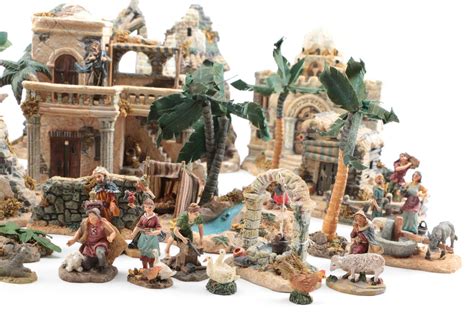 Nativity Scene That Includes The Bethlehem Village | EBTH