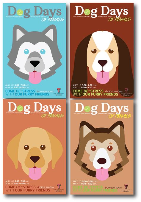 Dog Days posters on Behance