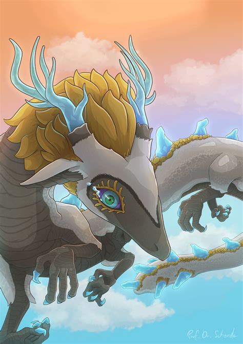 [ToTK] Fan art, the Light Dragon Overlooking Gerudo : r/zelda