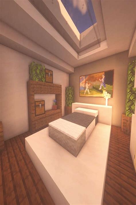 25+ Wonderful Modern Minecraft Bedroom Design | Inspiratif Design