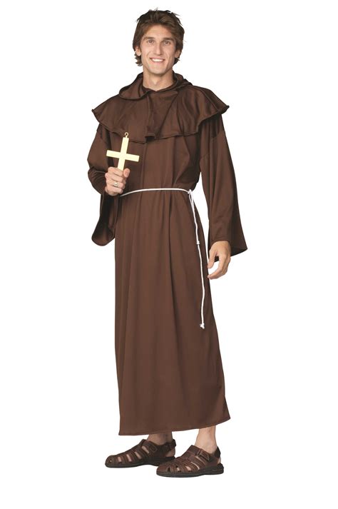 Adult Deluxe Monk Costume by RG Costumes 80043 - Walmart.com