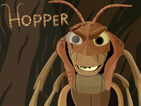 Hopper by JustSomePainter11 on DeviantArt | A bugs life characters, A ...