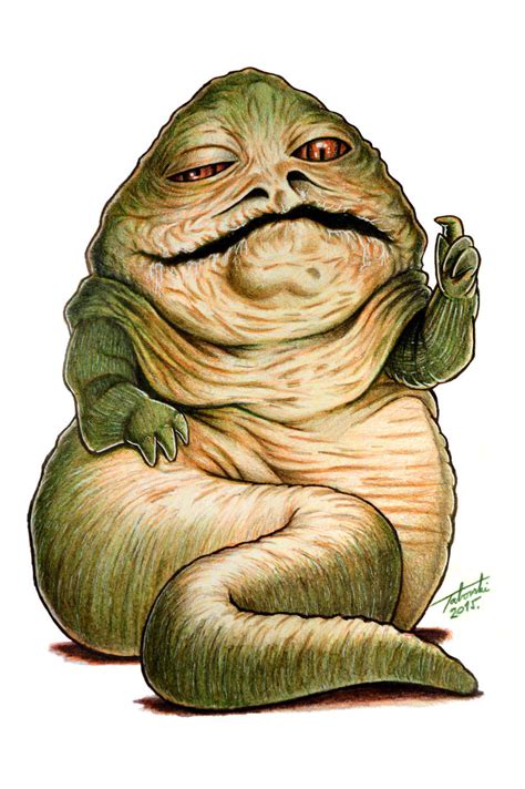 Jabba The Hut Drawing at GetDrawings | Free download