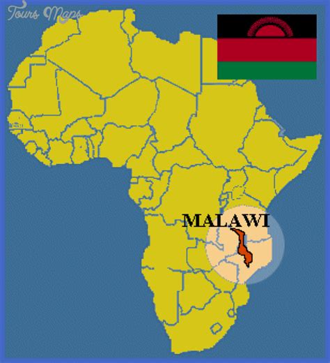 Malawi Map - ToursMaps.com