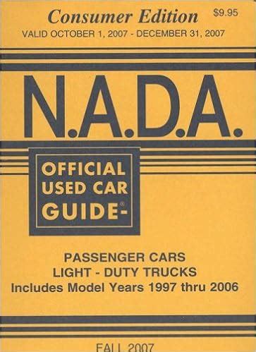 National Auto Dealers Association Nada Official Used Car Guide - Car Retro