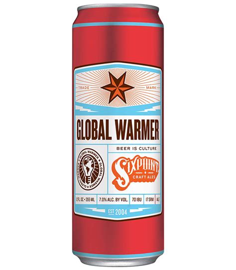 Global Warmer, A Winter Warmer Style Beer by Sixpoint Brewery