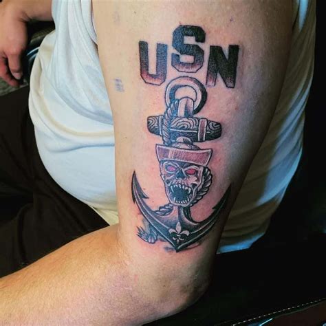 Top 51+ Best Navy Anchor Tattoo Ideas - [2021 Inspiration Guide]