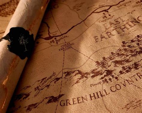 Map of the Shire - Etsy