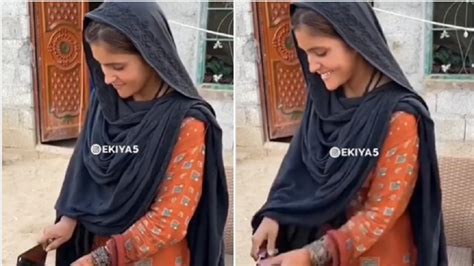 Pakistani roti-making girl slices watermelon in viral video. Her ...