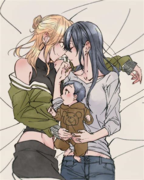 Cute Mei x Yuzu with their baby [Citrus] : r/sciencebabies