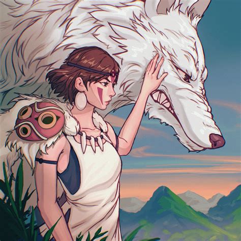 Princess Mononoke Fan Art | Domestika