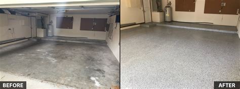 Garage Floor Epoxy Before And After – Flooring Ideas