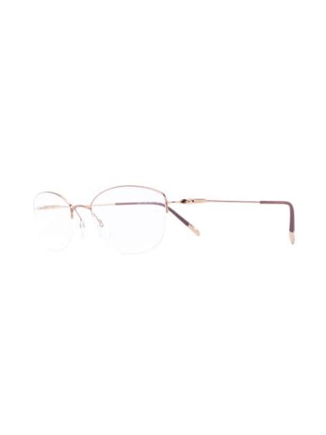 Silhouette Cat Eye Glasses - Farfetch