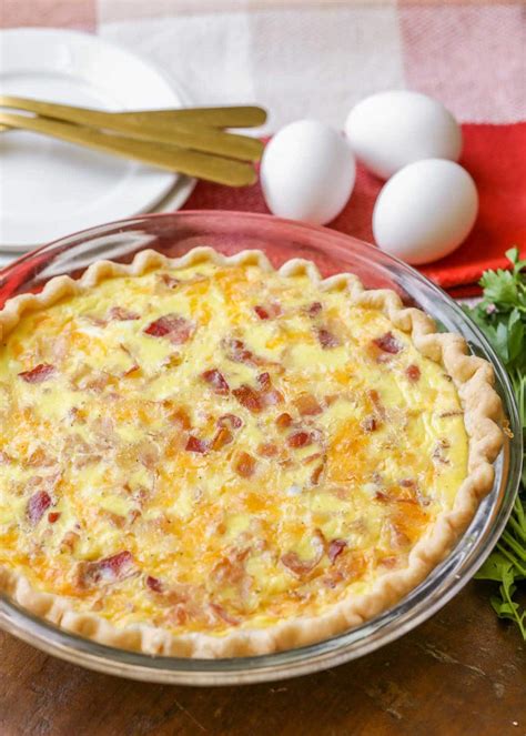 Bacon And Cheese Quiche | Recipes | Easy Recipes for Breakfast, Lunch ...